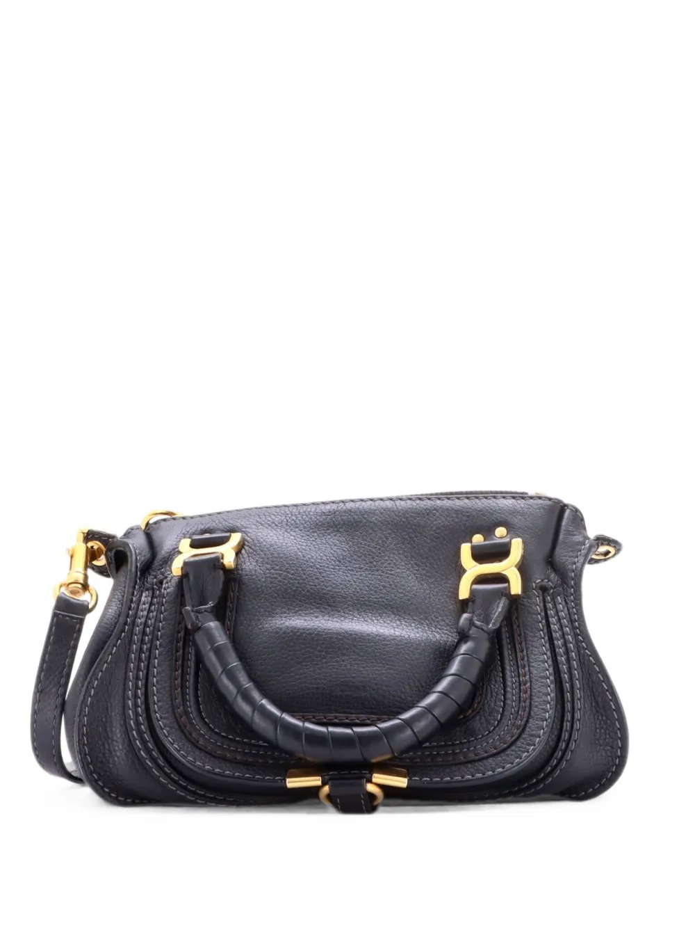 Marcie Satchel Leather Baby crossbody bag