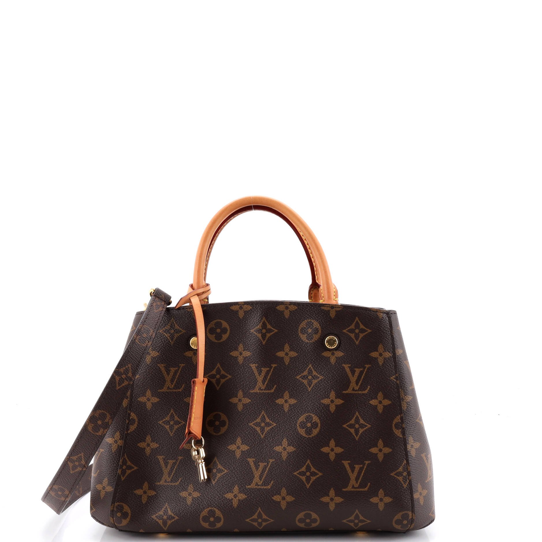 Montaigne Handbag Monogram Canvas BB