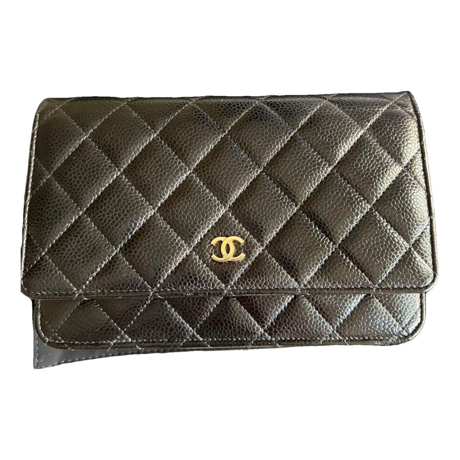 Timeless/Classique leather clutch bag