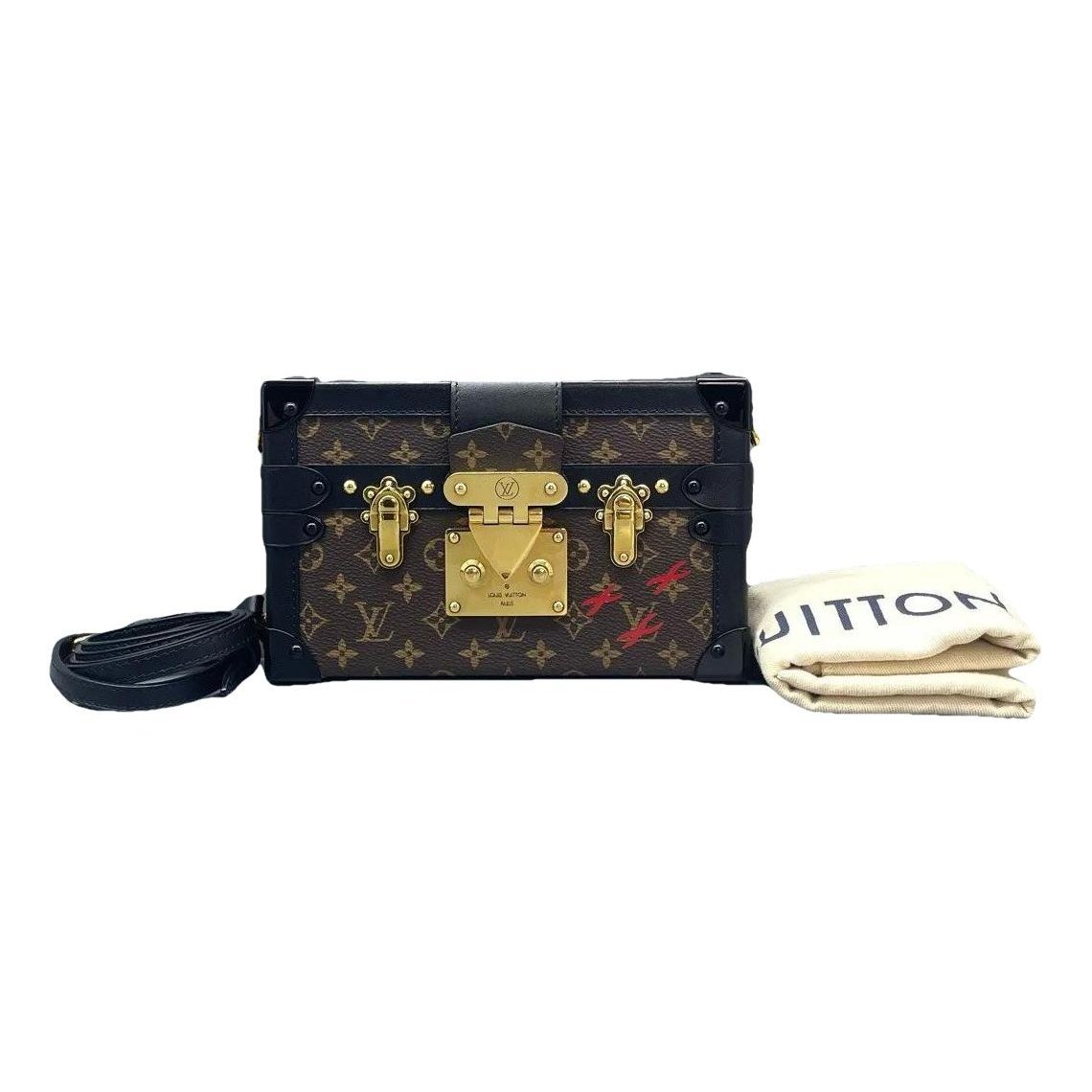 Petite Malle leather mini bag