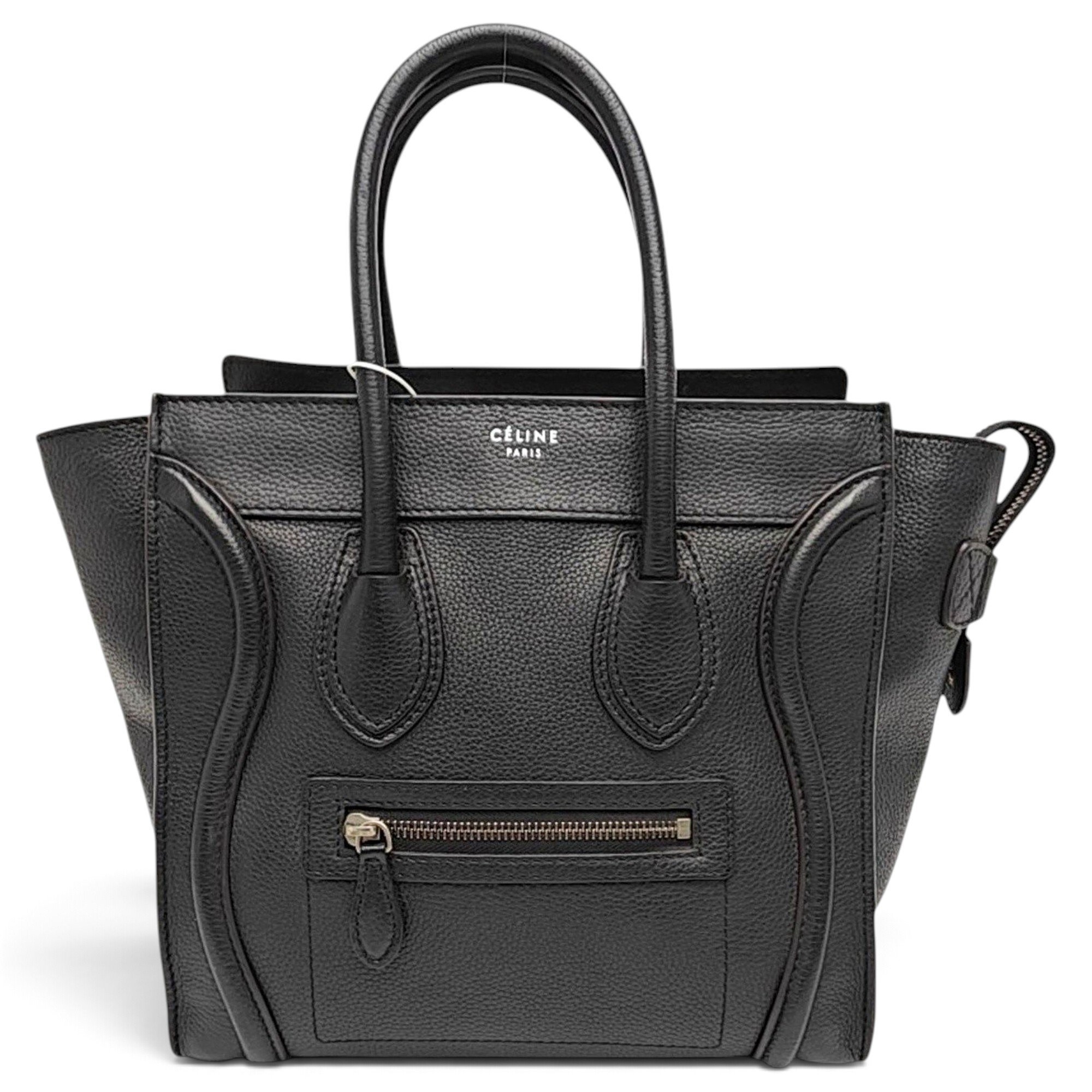 Luggage leather handbag