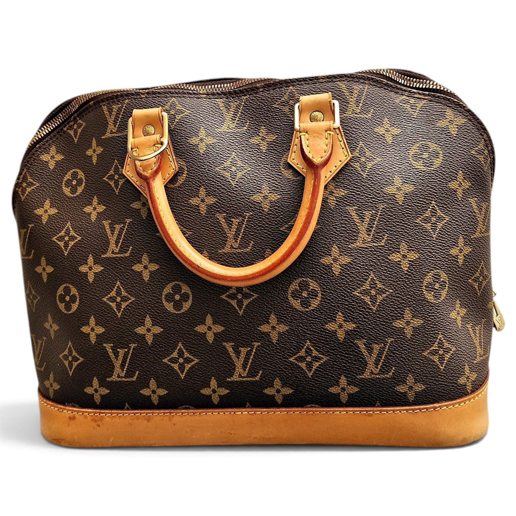 Alma leather handbag