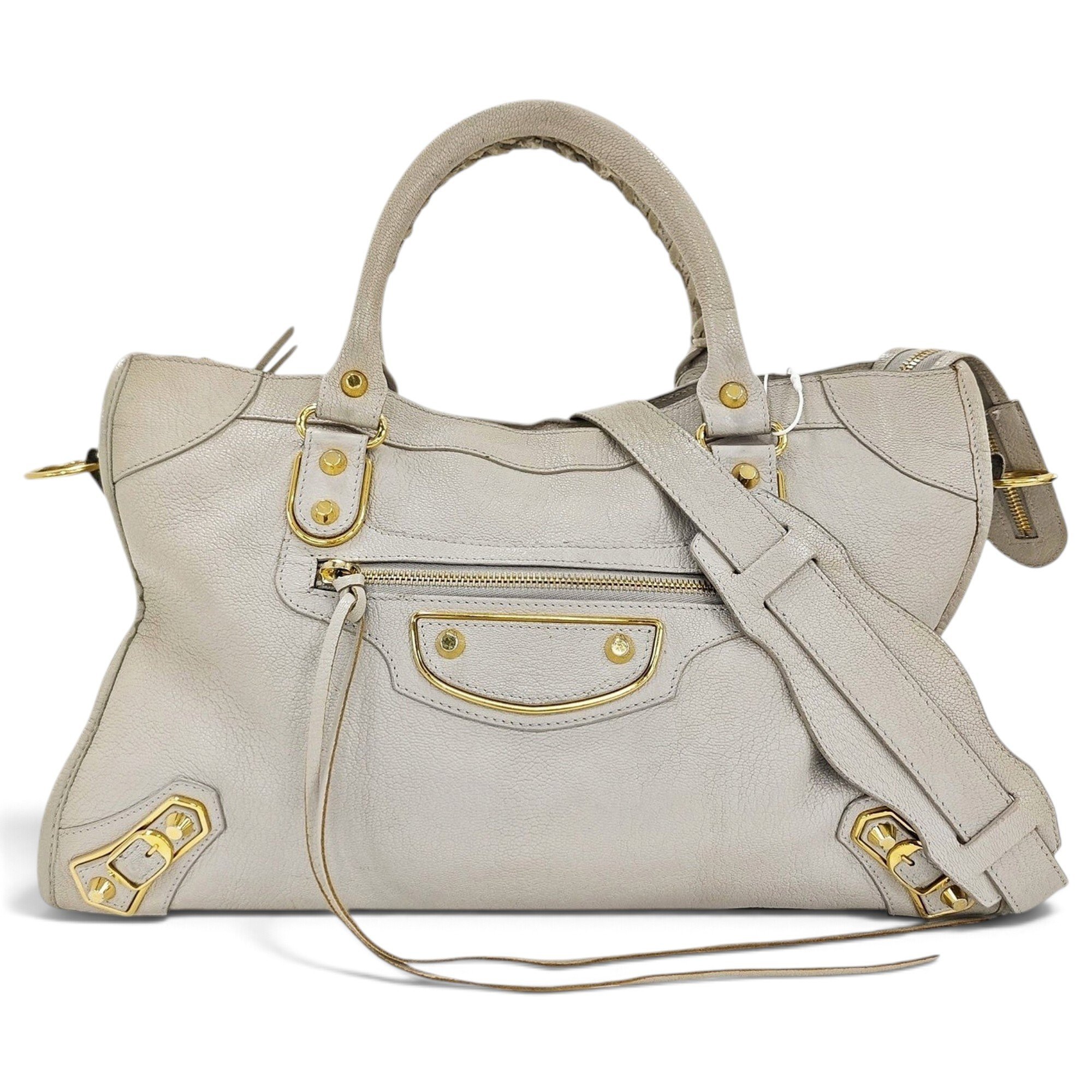 Leather handbag