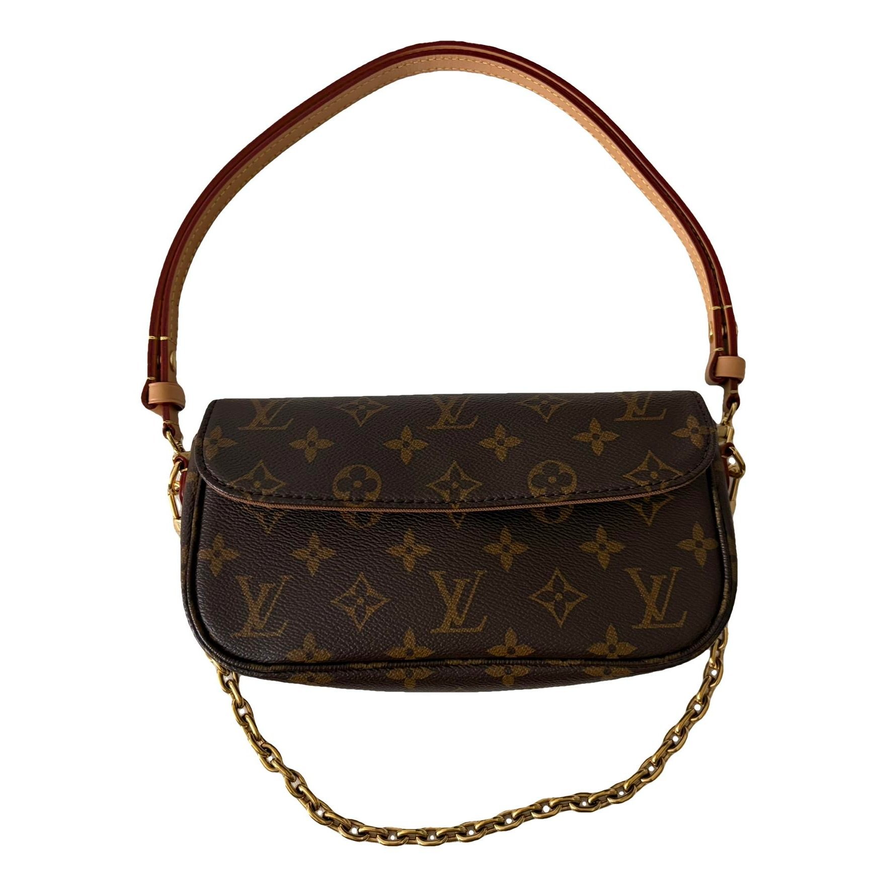 Twist Belt Wallet On Chain leather crossbody bag