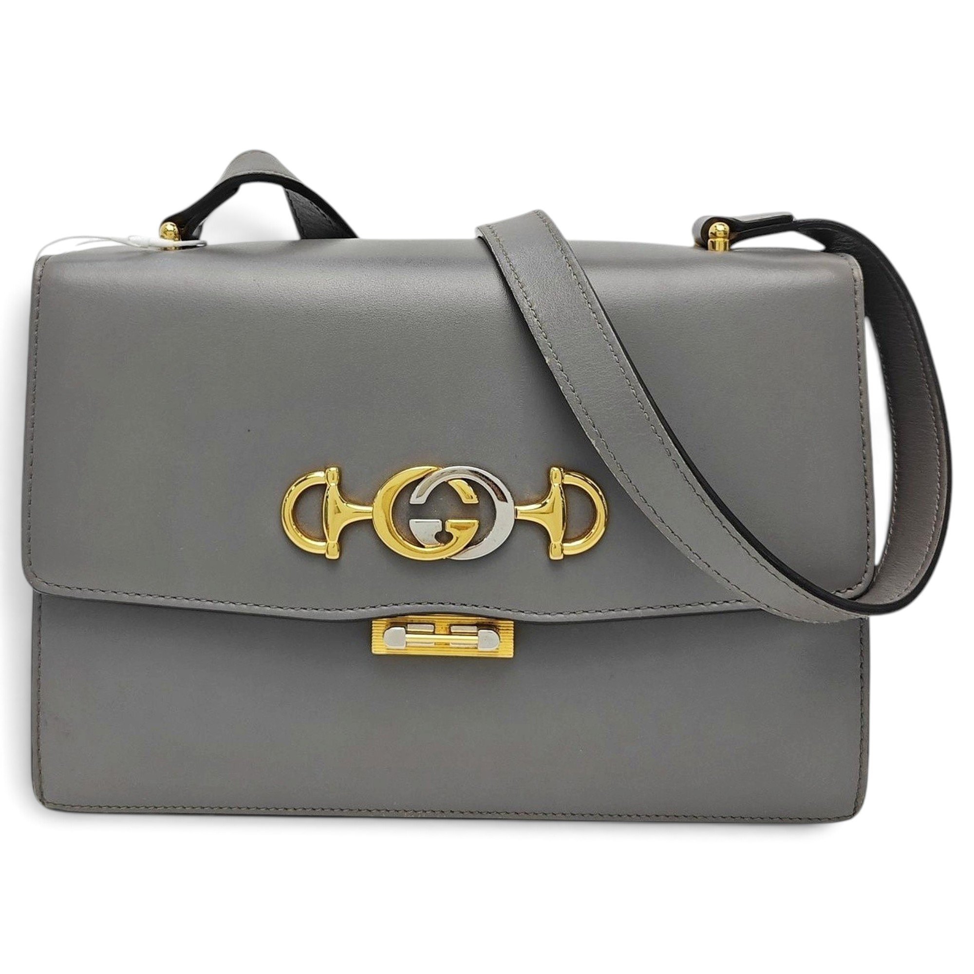 Zumi leather handbag