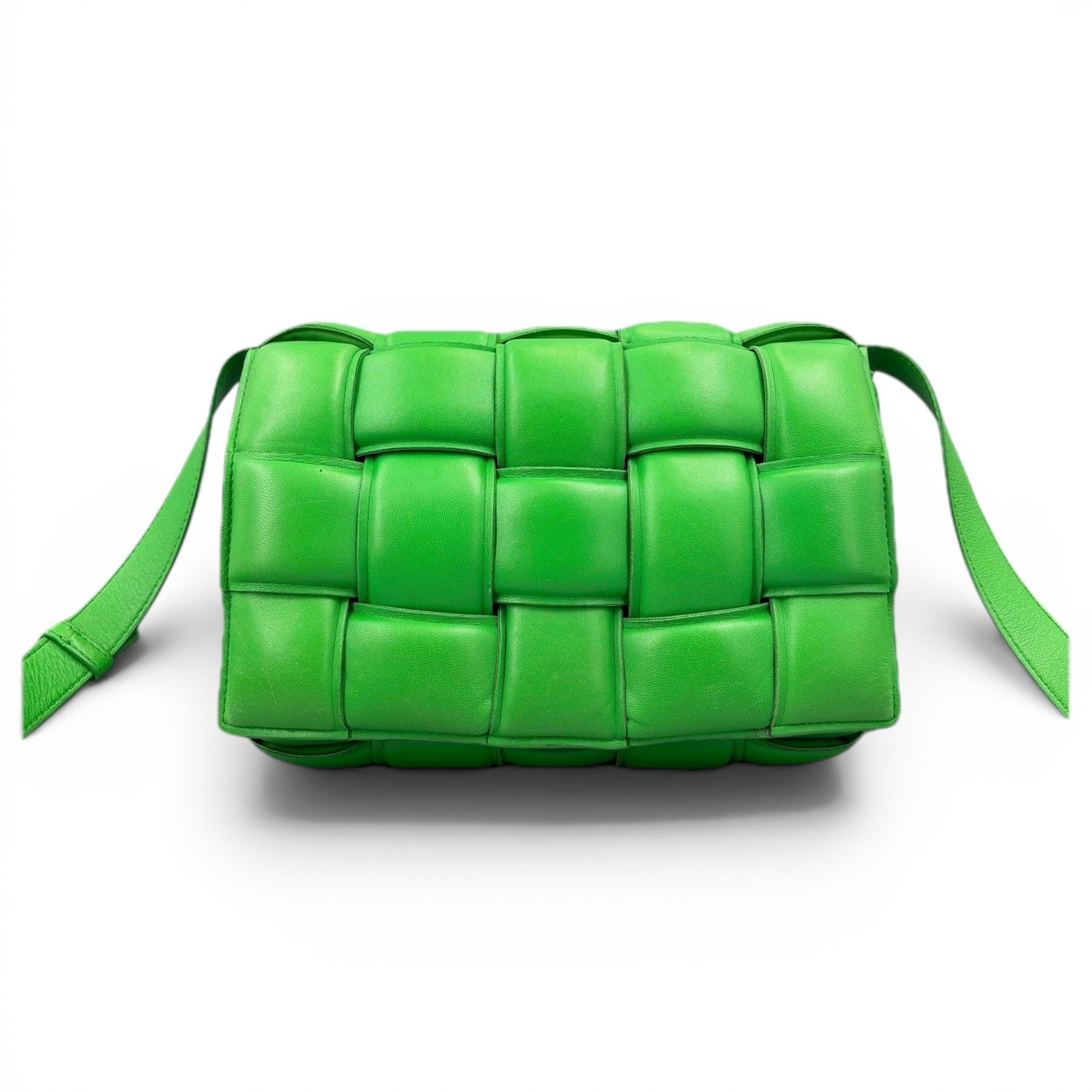 Cassette Padded leather handbag