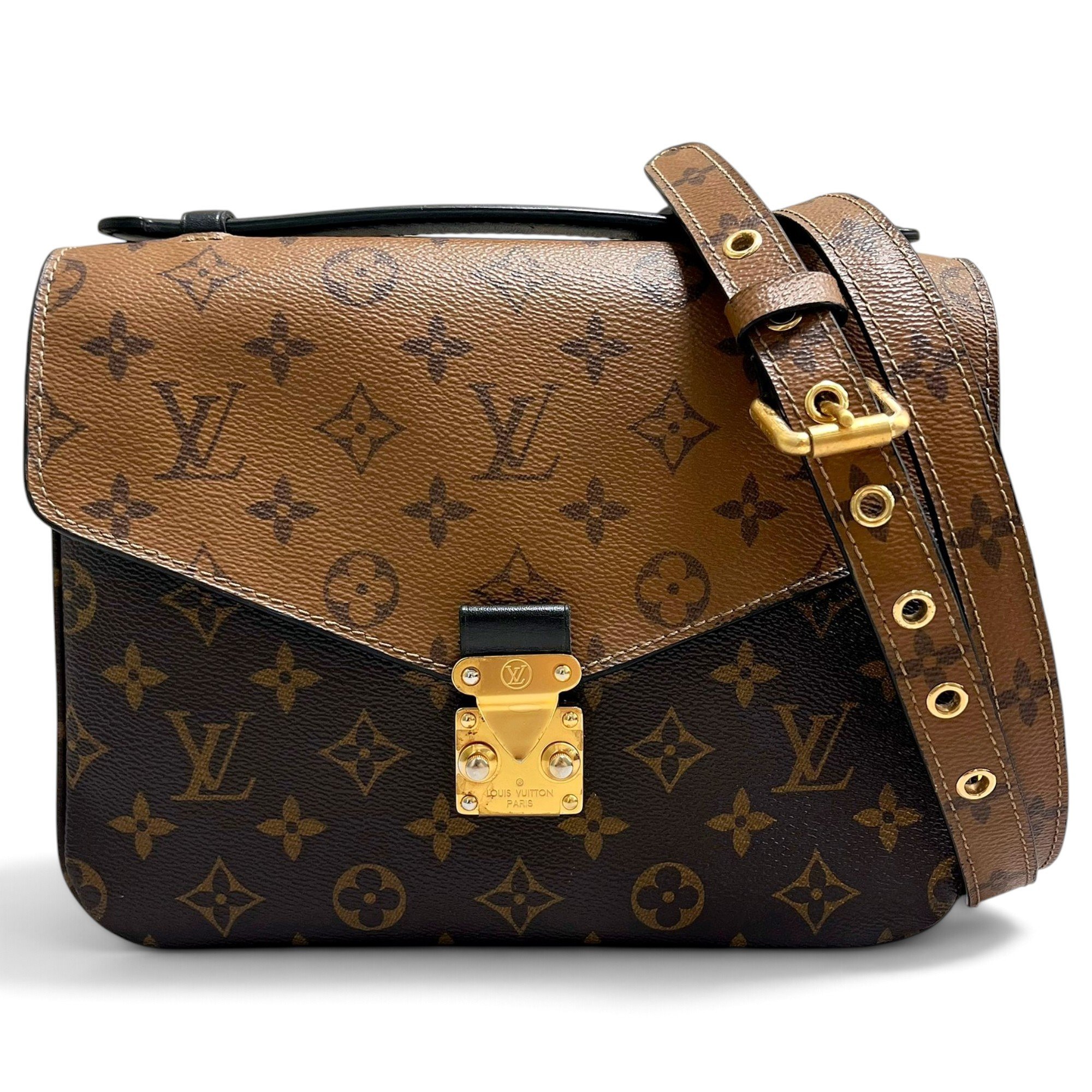 Metis leather handbag