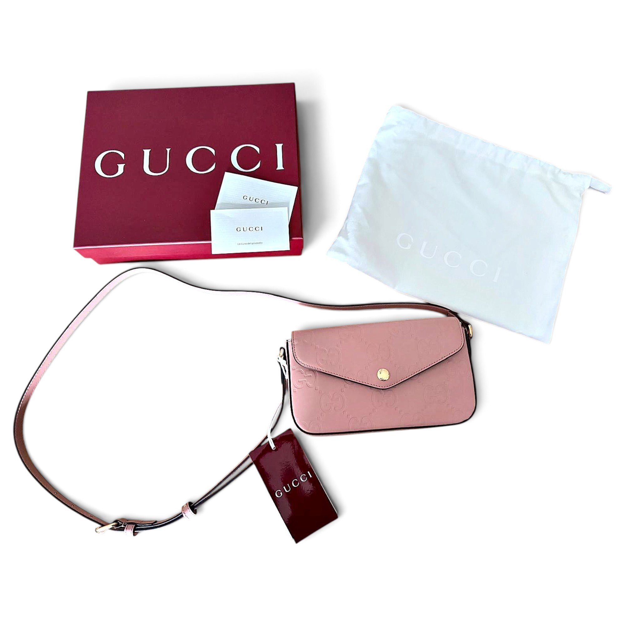 Leather crossbody bag