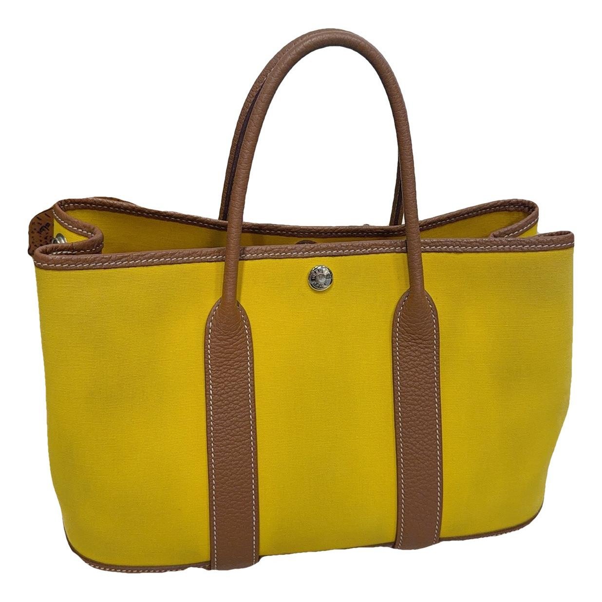Garden Party leather handbag