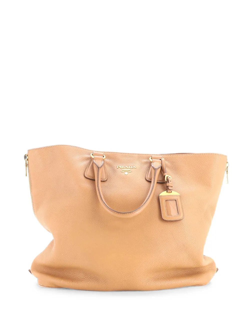 Side Zip Convertible Vitello Daino Large tote bag