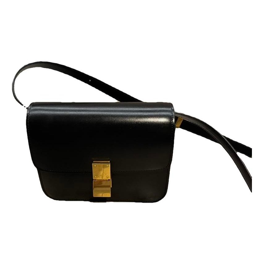 Classic leather crossbody bag