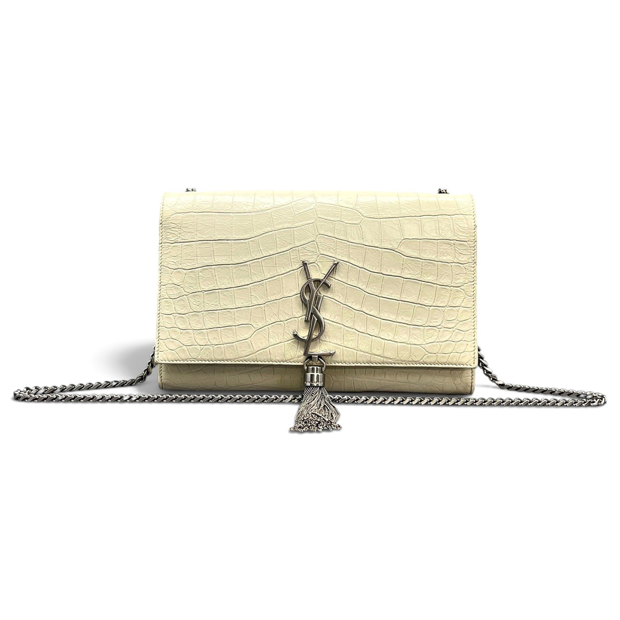 Pompom Kate leather handbag