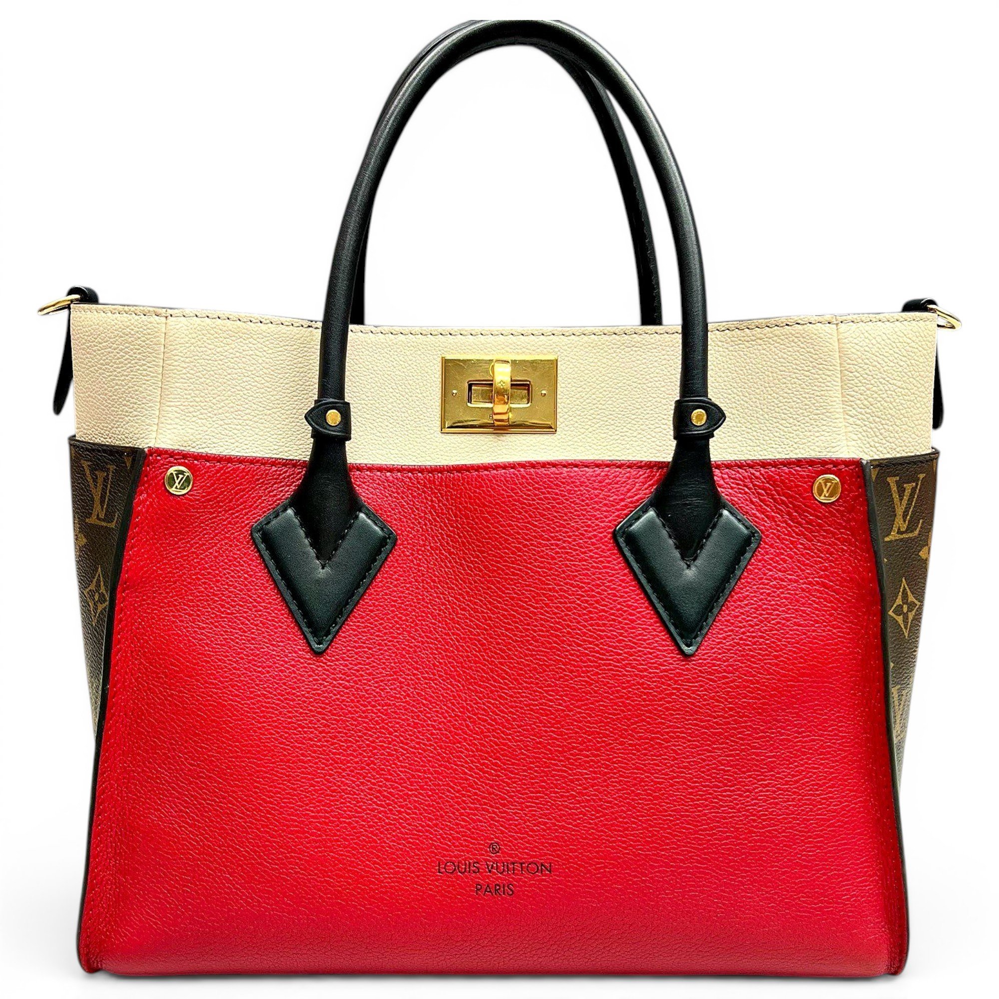 On My Side leather handbag