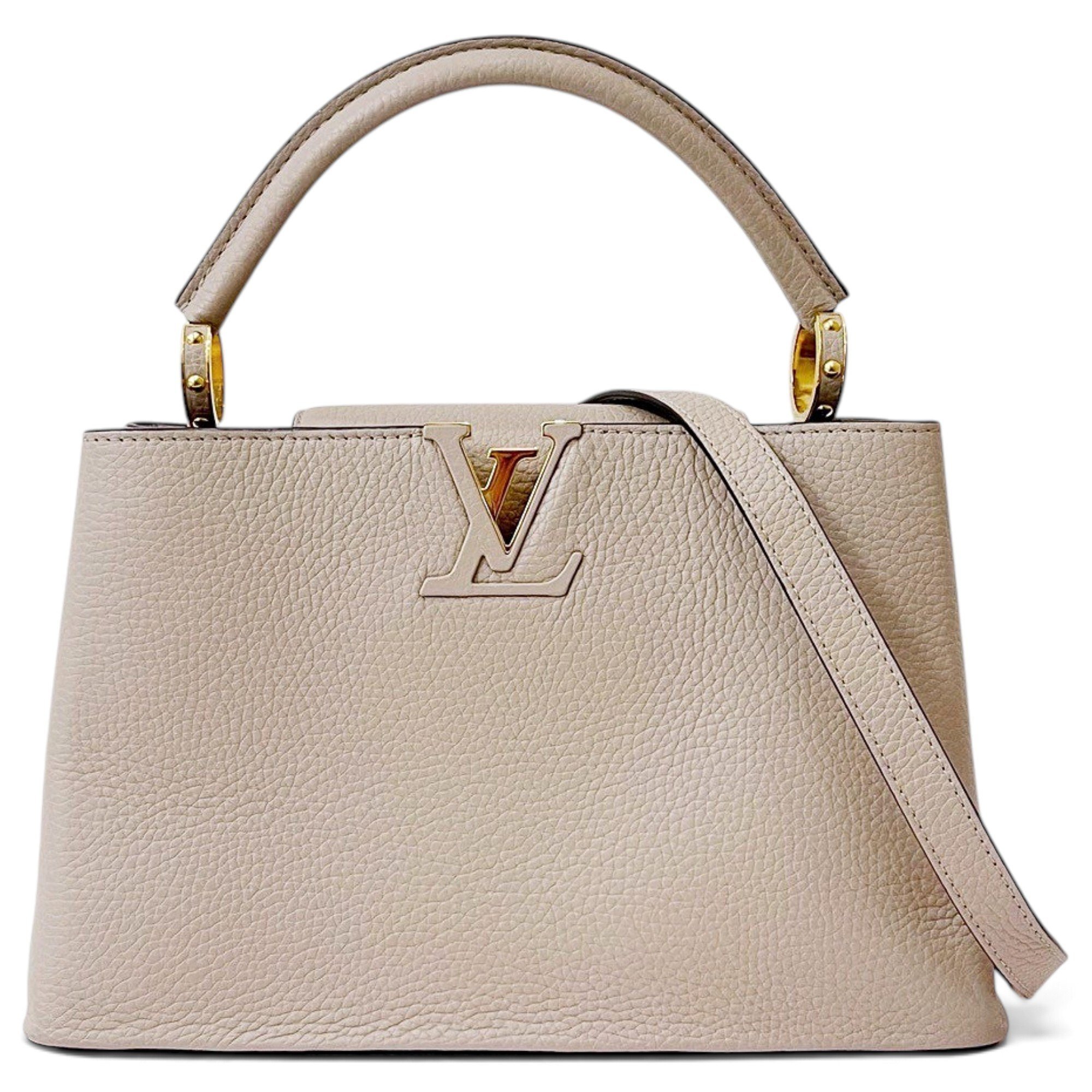 Capucines leather handbag