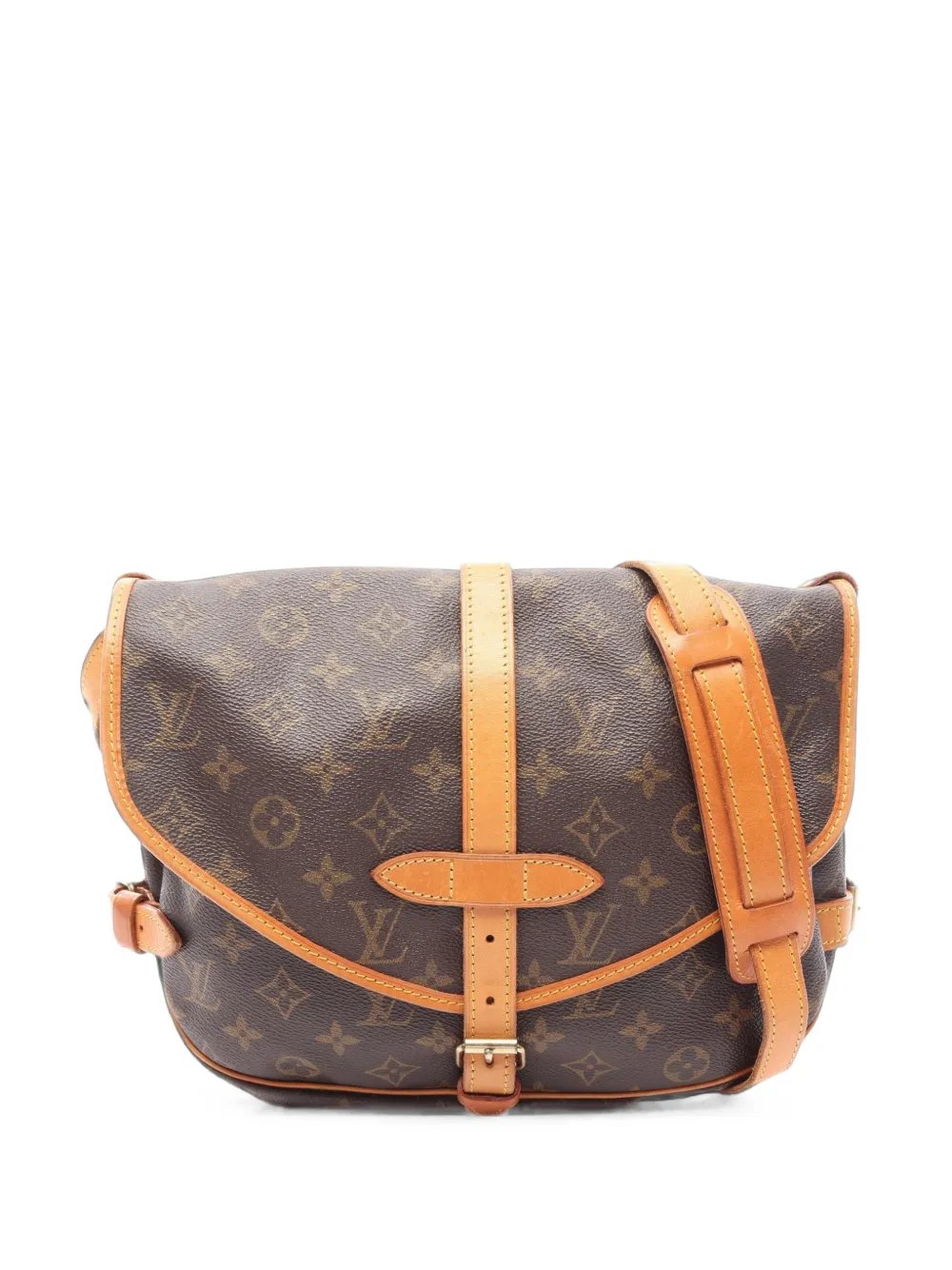 1992 30 Saumur Monogram shoulder bag