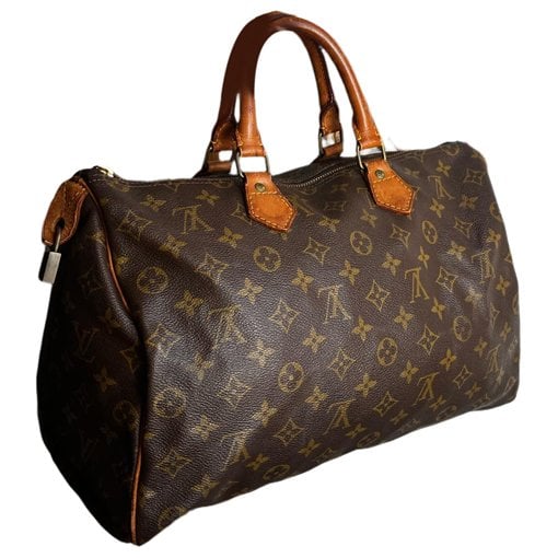 Speedy leather handbag