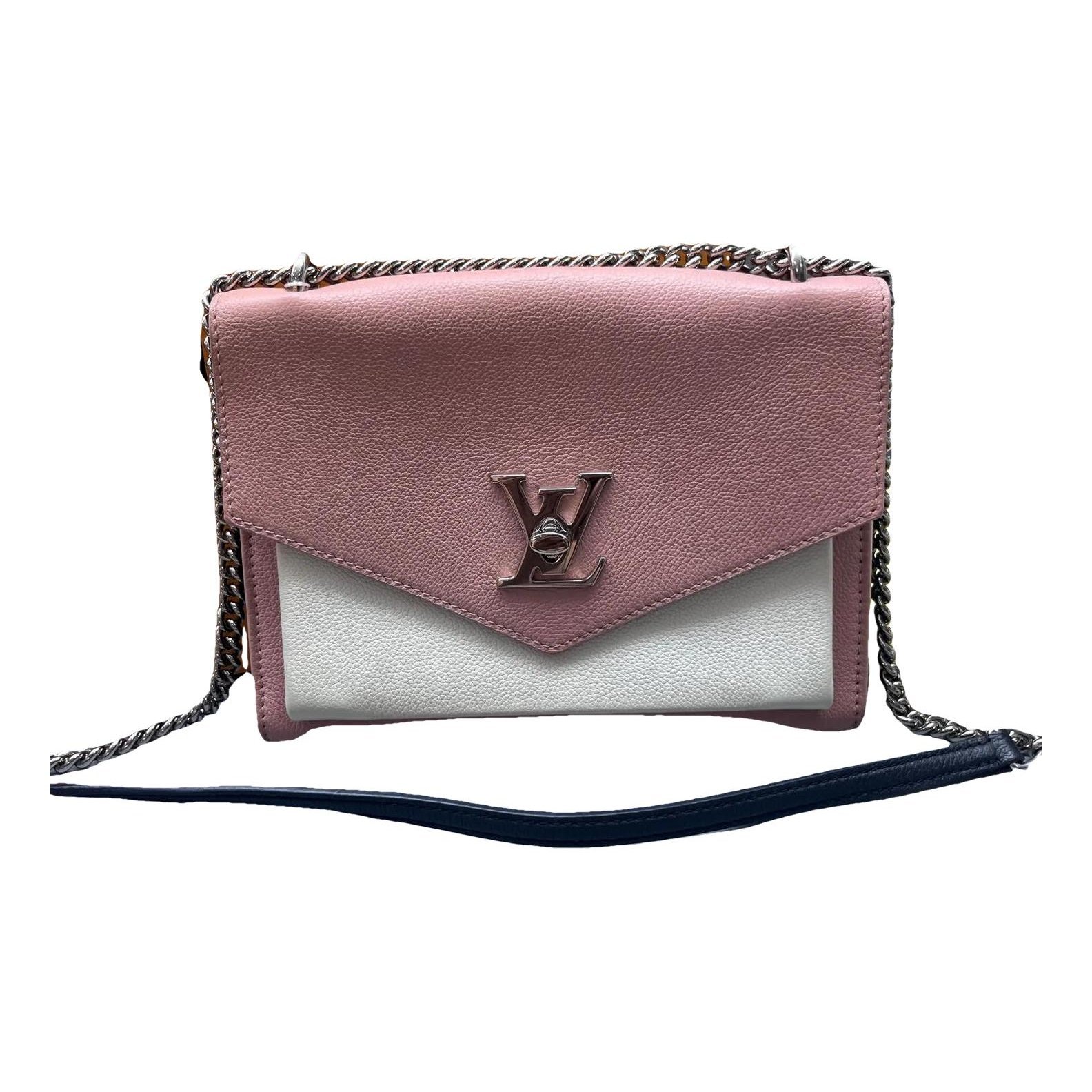 Lockme leather crossbody bag