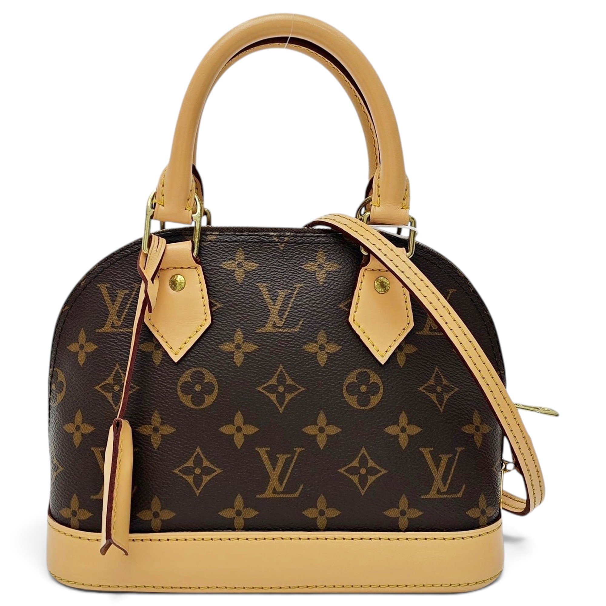 Alma leather handbag