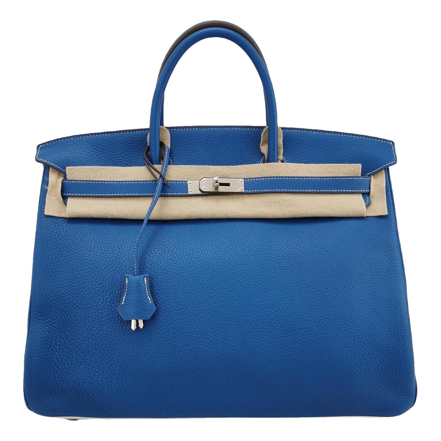 Hermes Birkin 40 Handbag Togo Leather