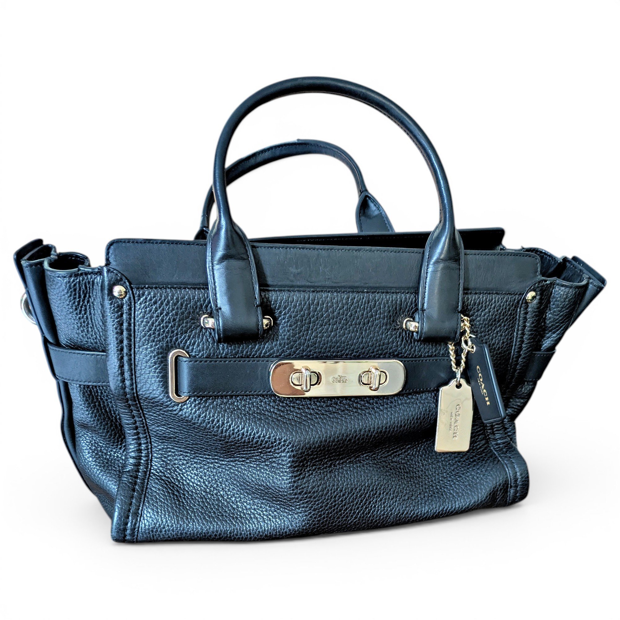 Leather crossbody bag