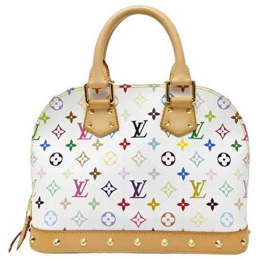 Alma leather handbag