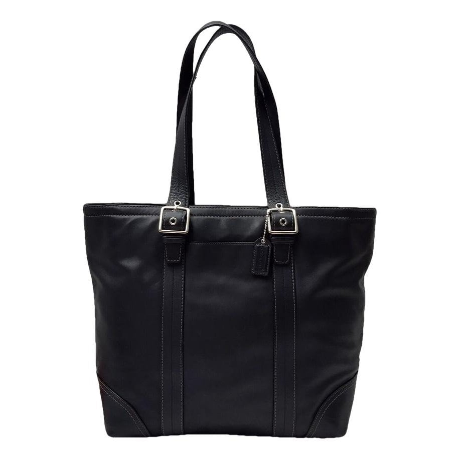 Leather tote