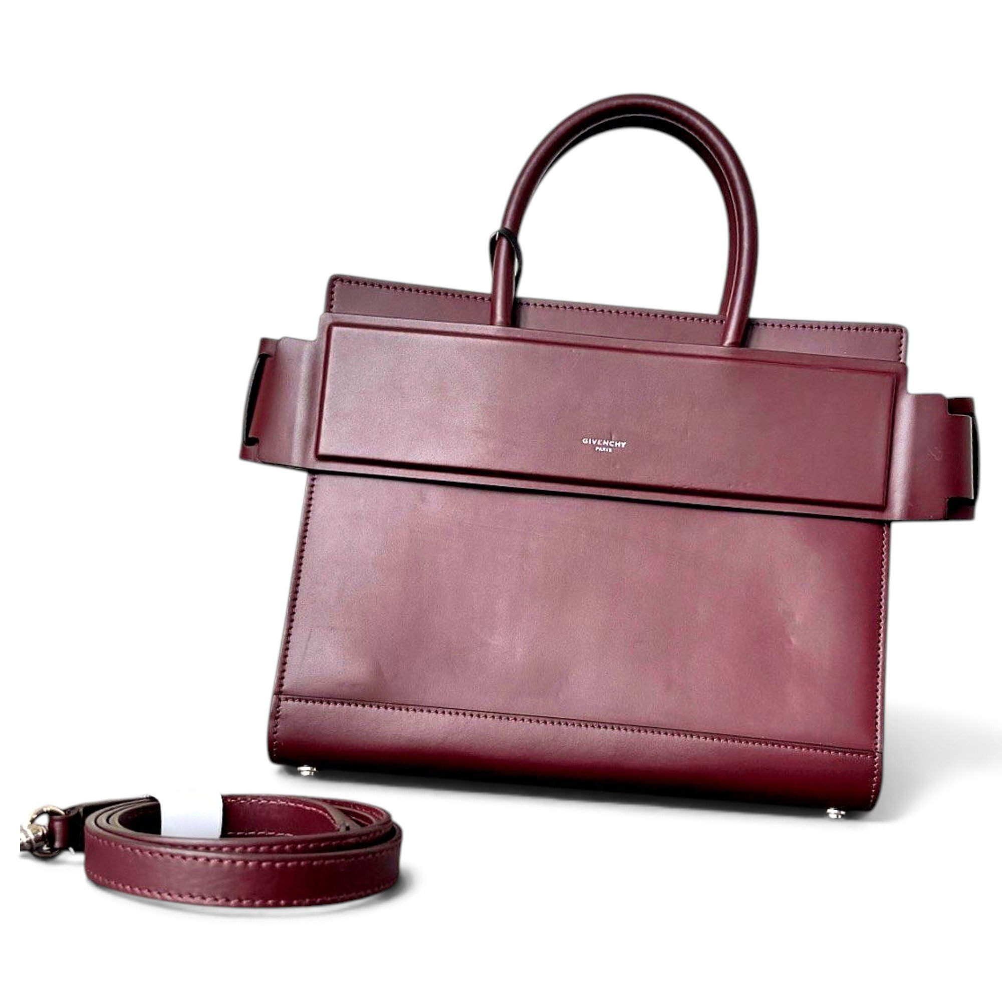 Horizon leather handbag