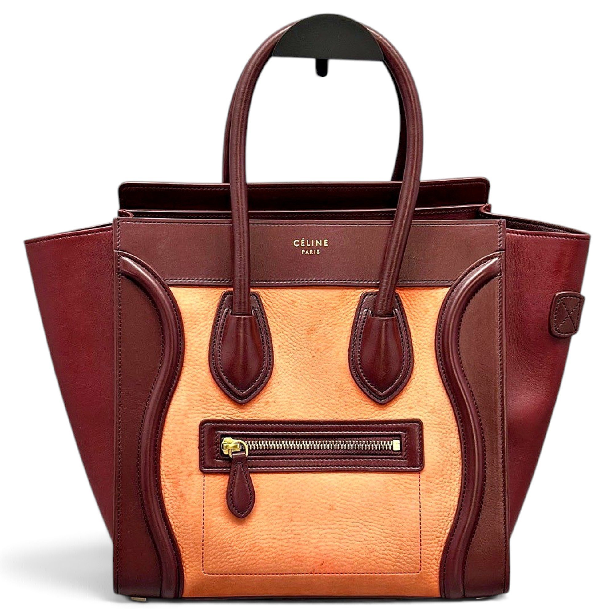 Luggage leather handbag