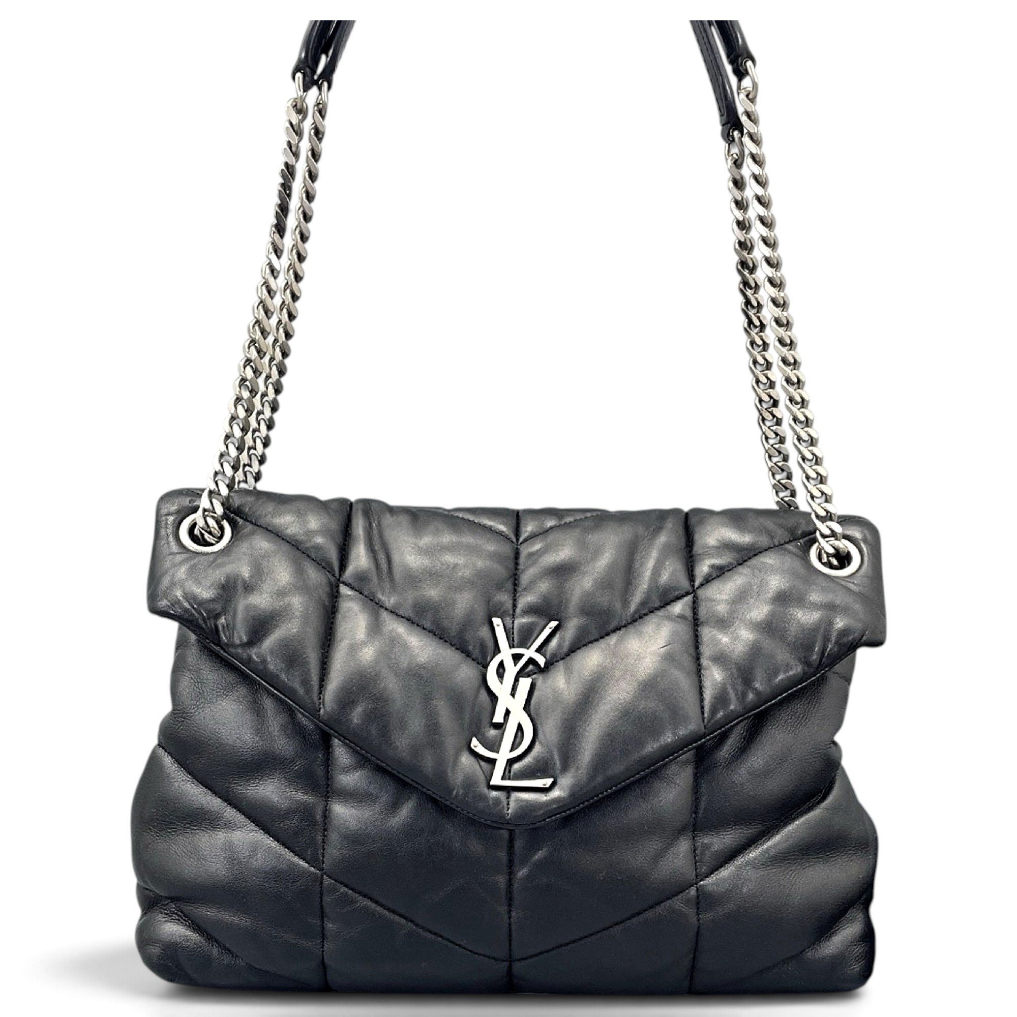 Loulou Puffer leather handbag