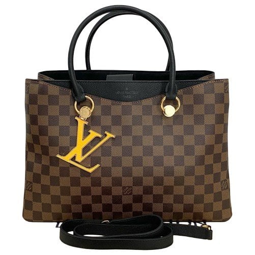 LV Riverside leather handbag
