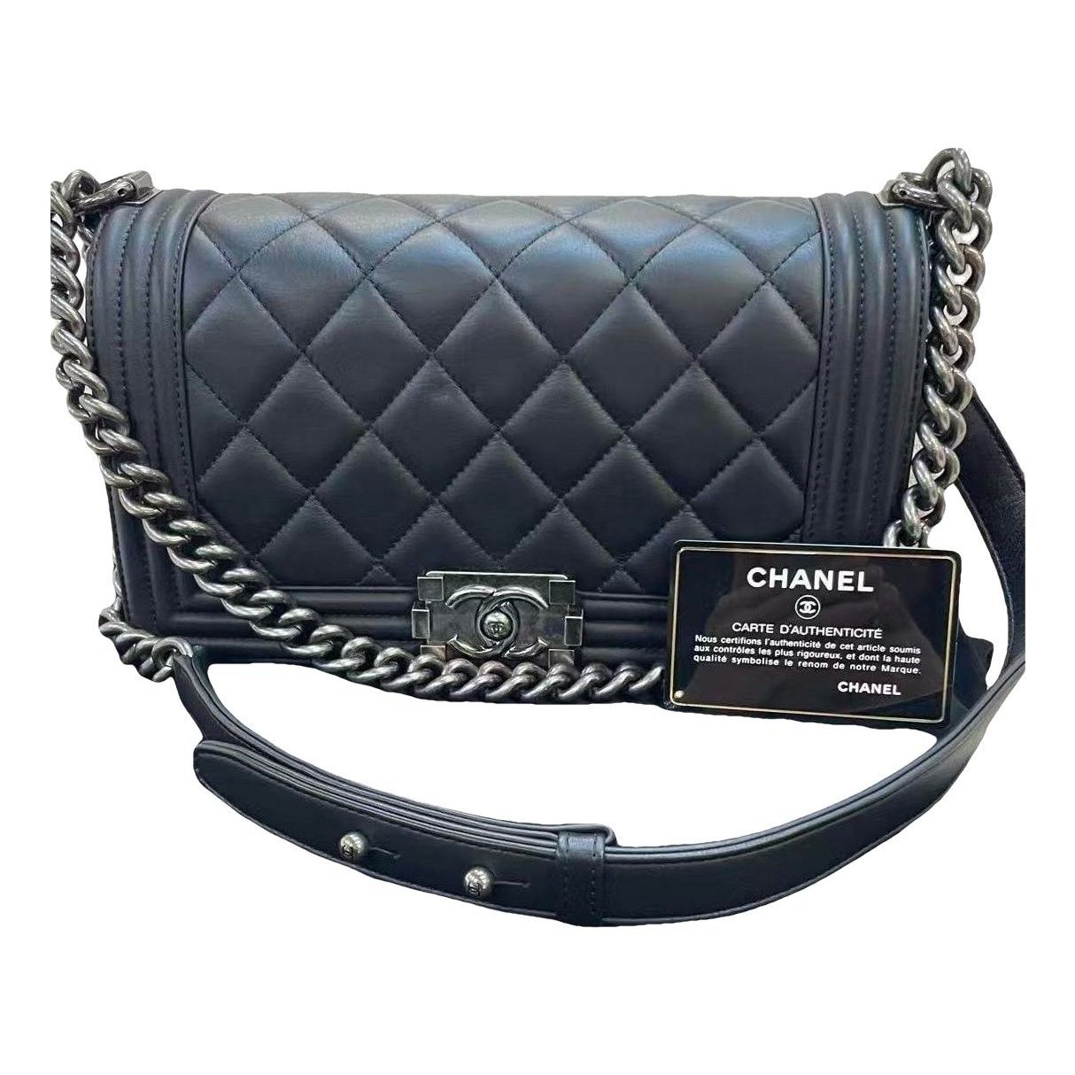 Boy leather handbag