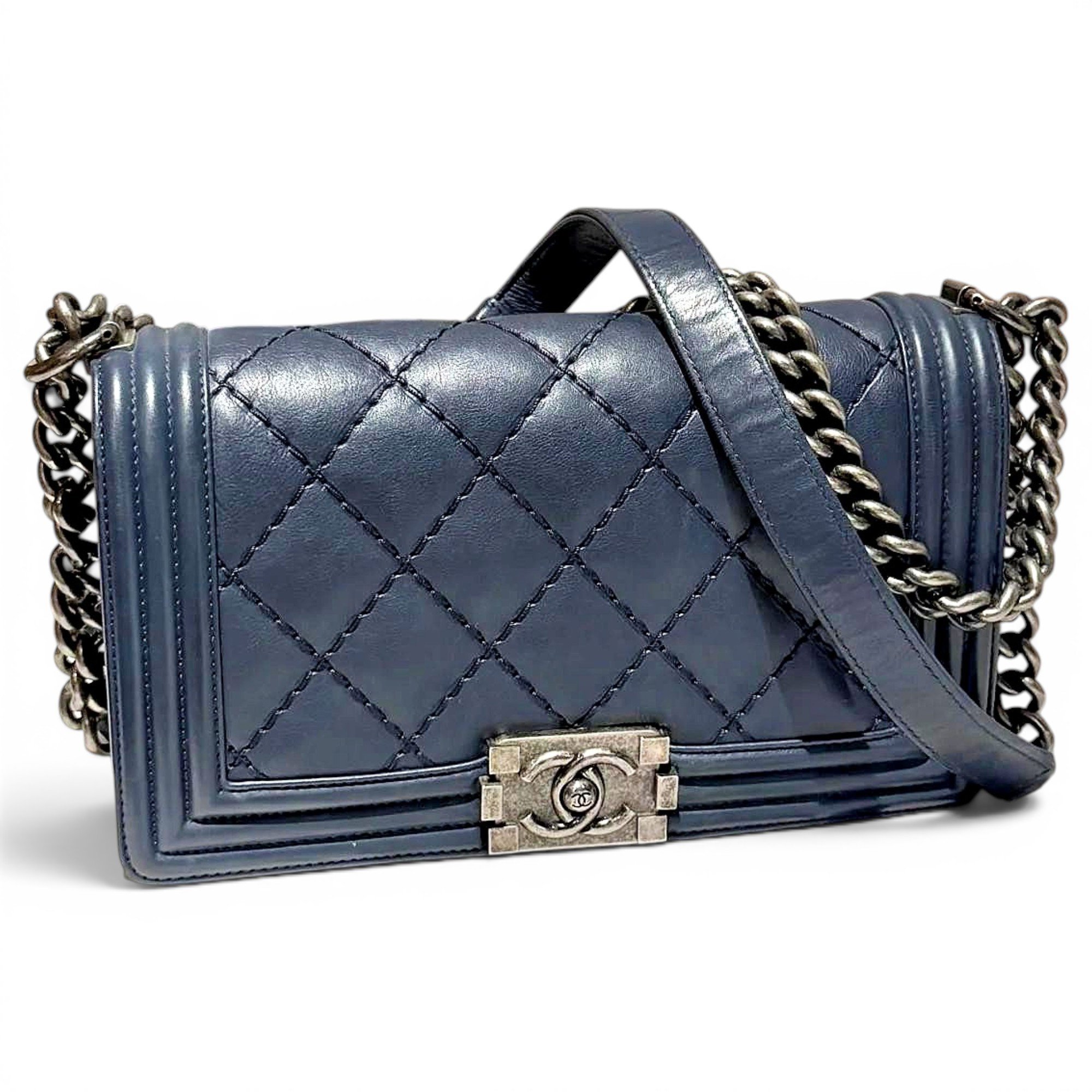 Leather handbag
