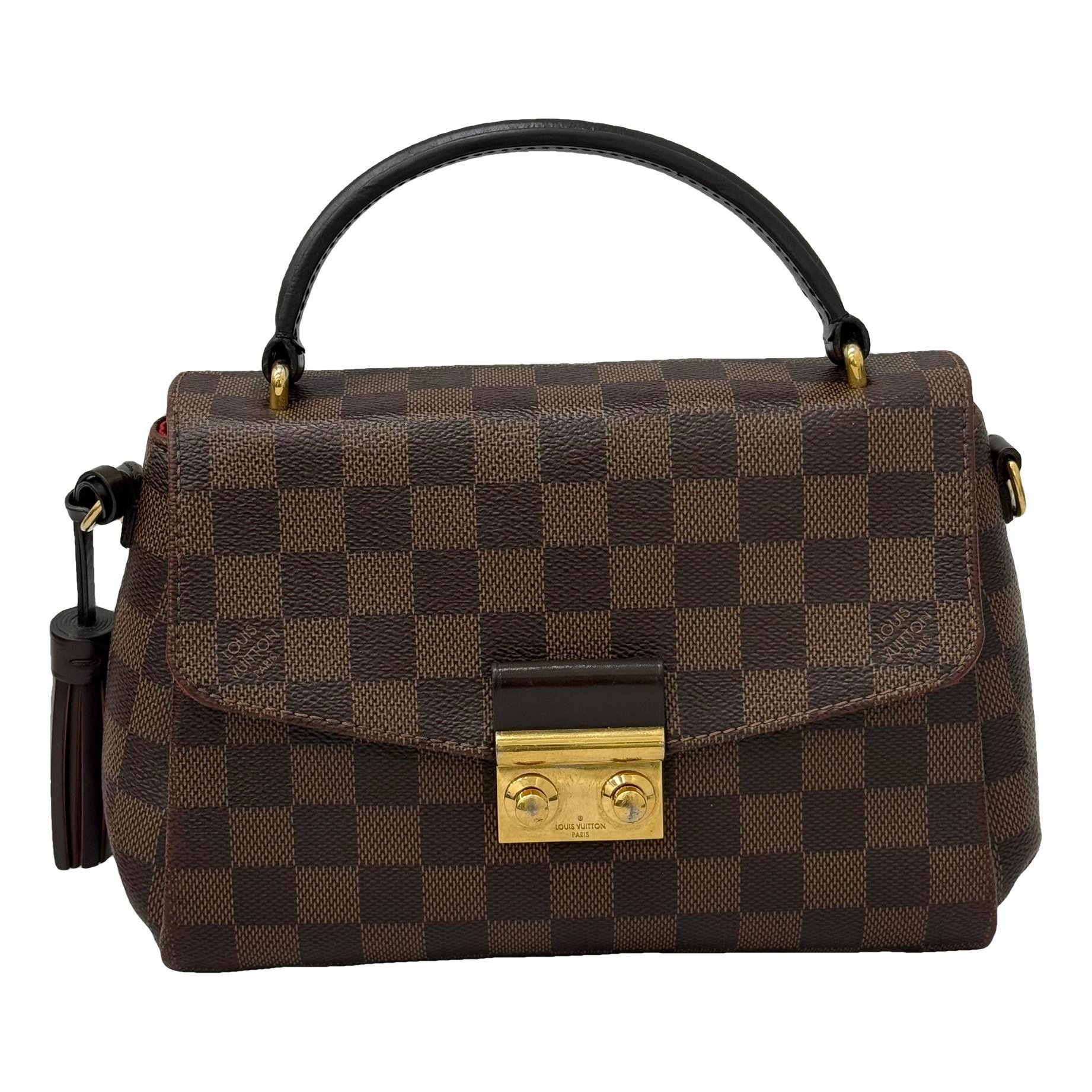 Croisette leather handbag