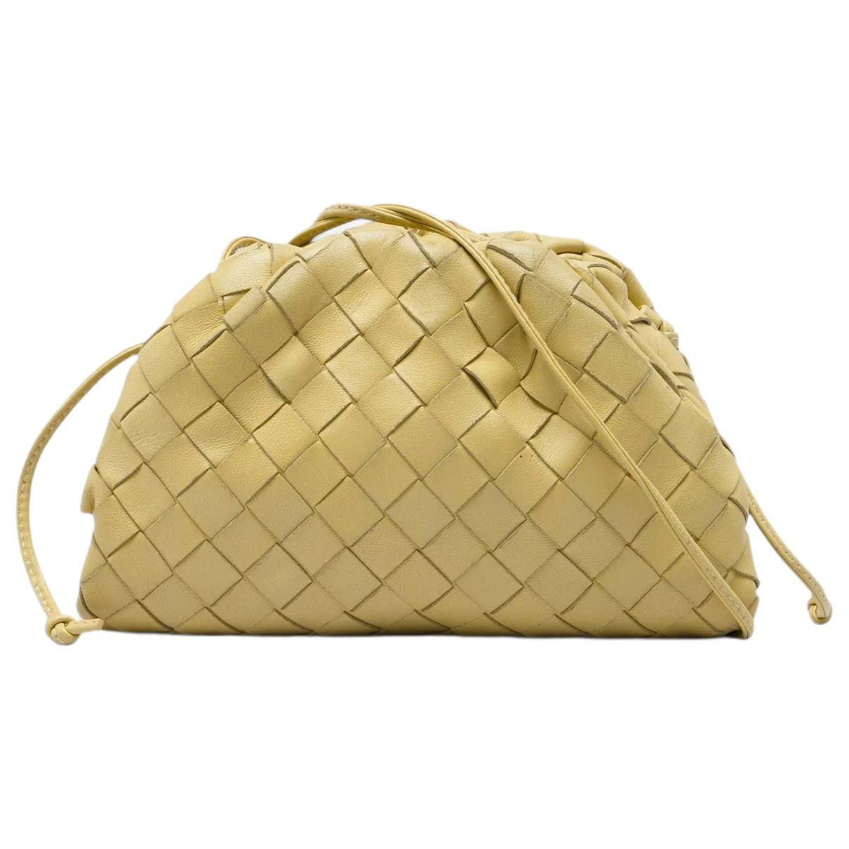 Pouch leather crossbody bag