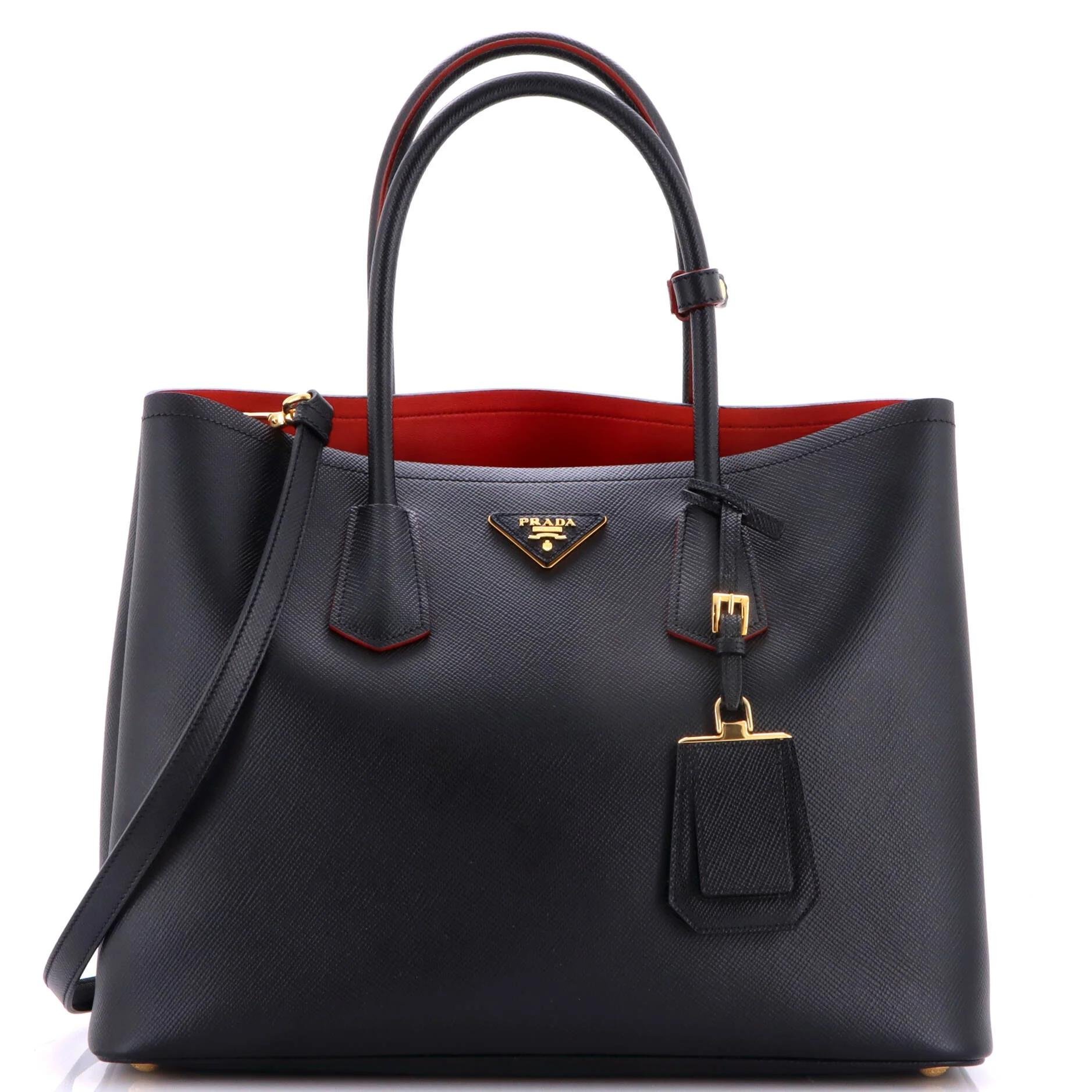 Leather tote