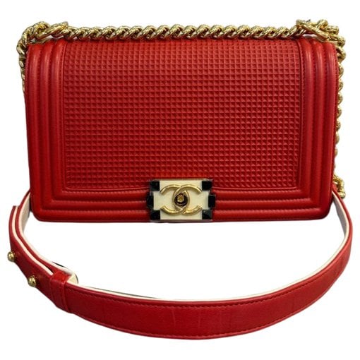 Leather handbag