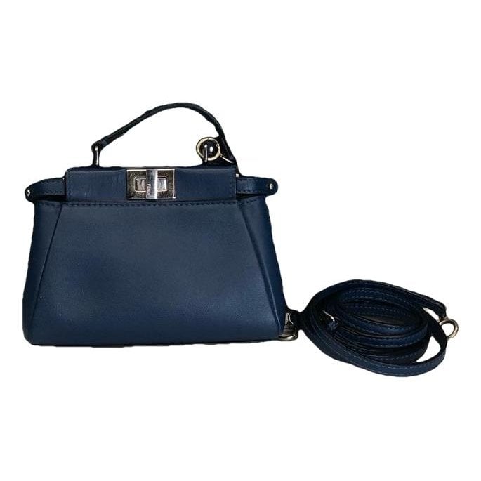 Peekaboo leather handbag