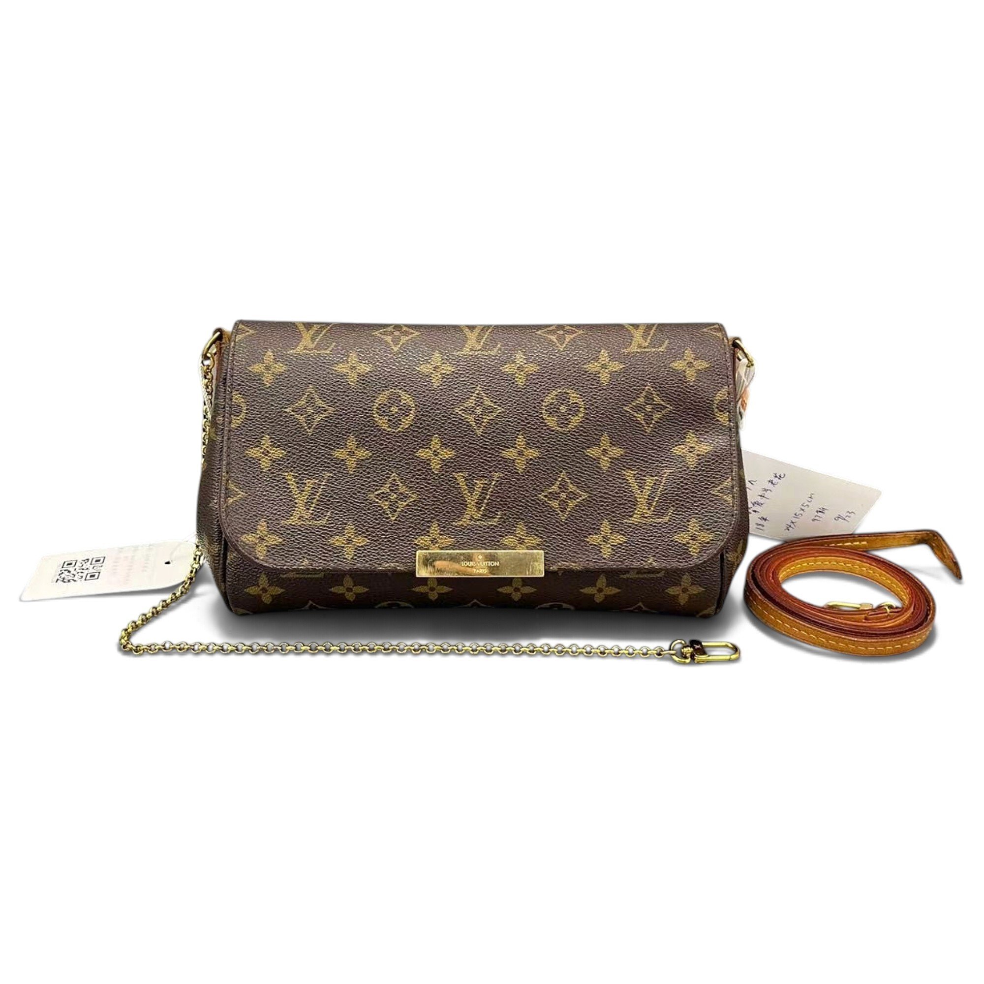 Leather crossbody bag