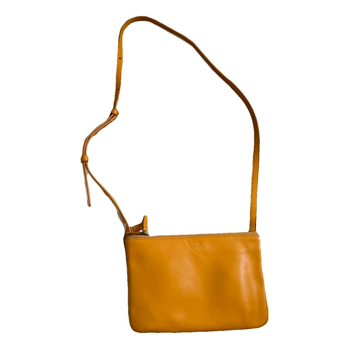 Trio leather crossbody bag