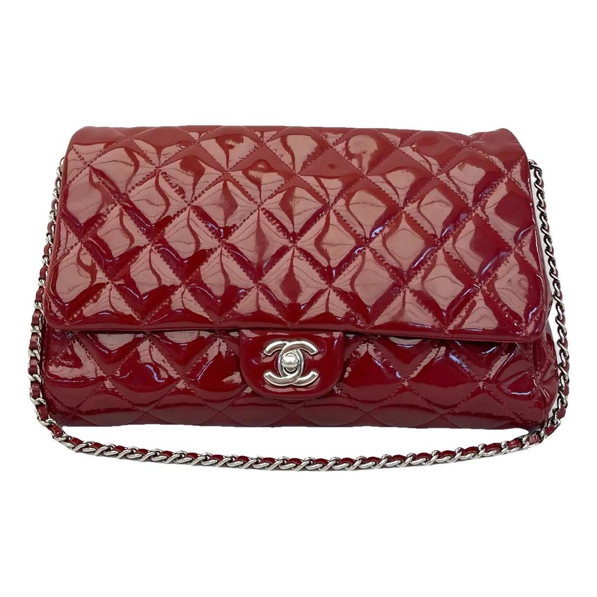 Timeless/Classique patent leather handbag