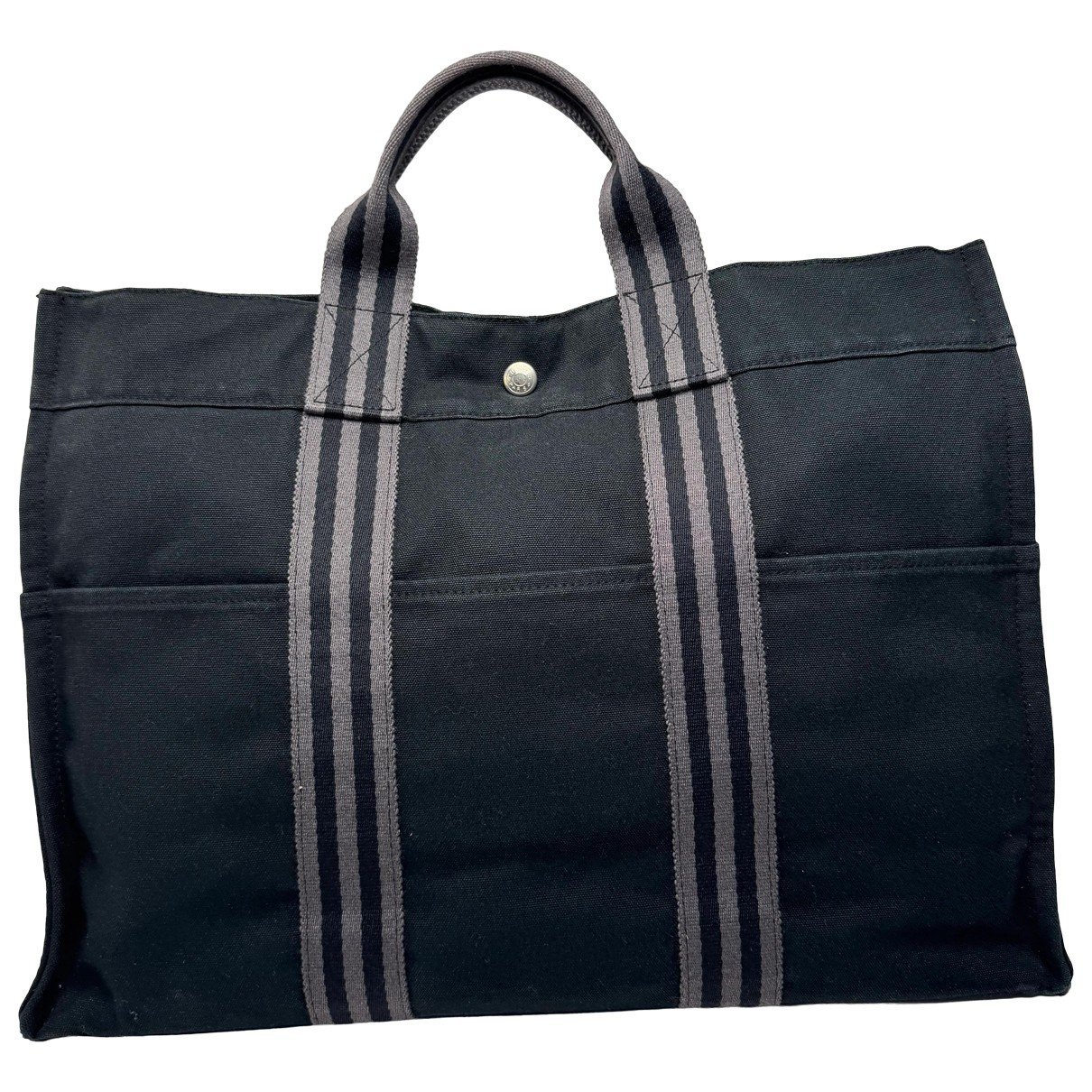 Hermes Troca Handbag Black