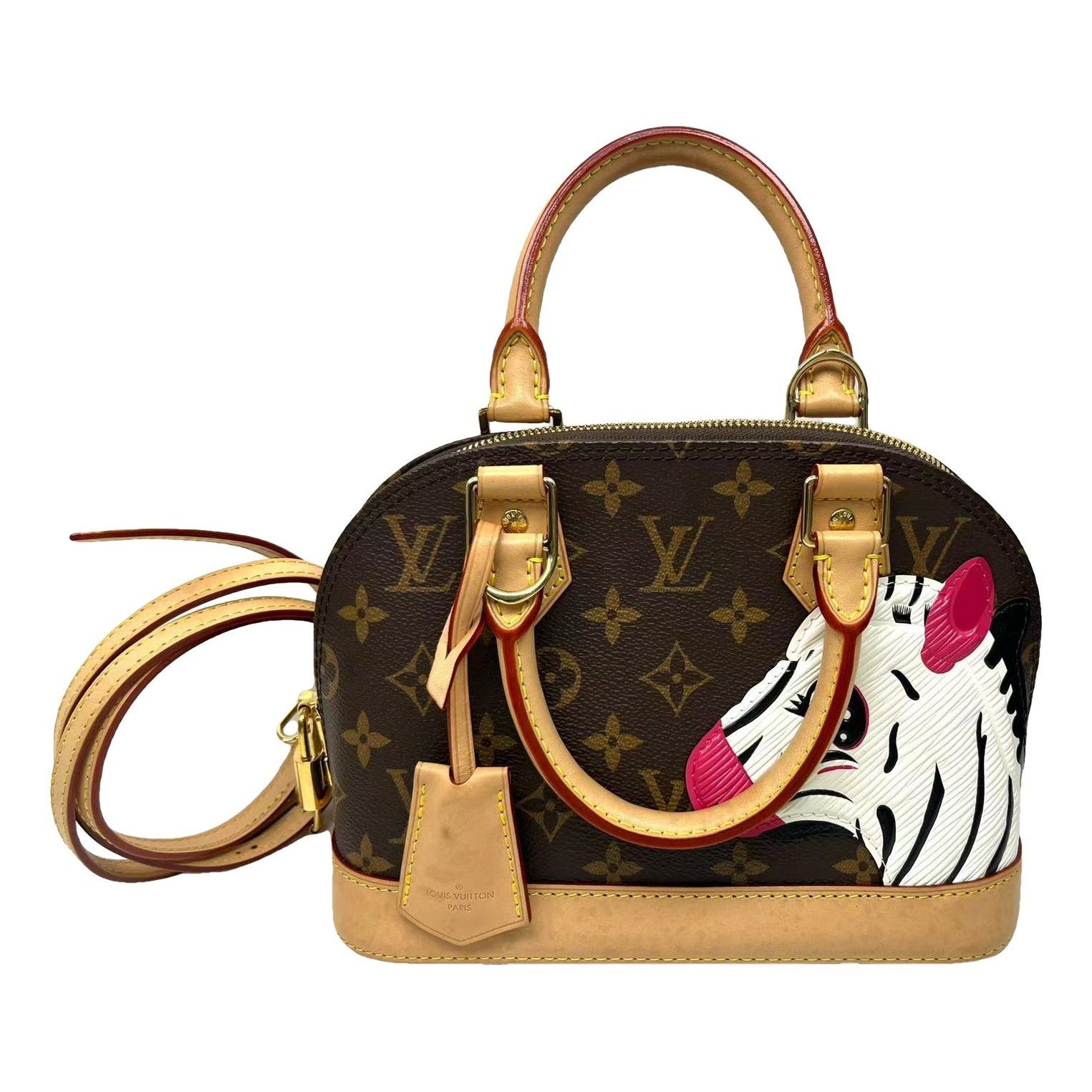 Alma BB leather handbag