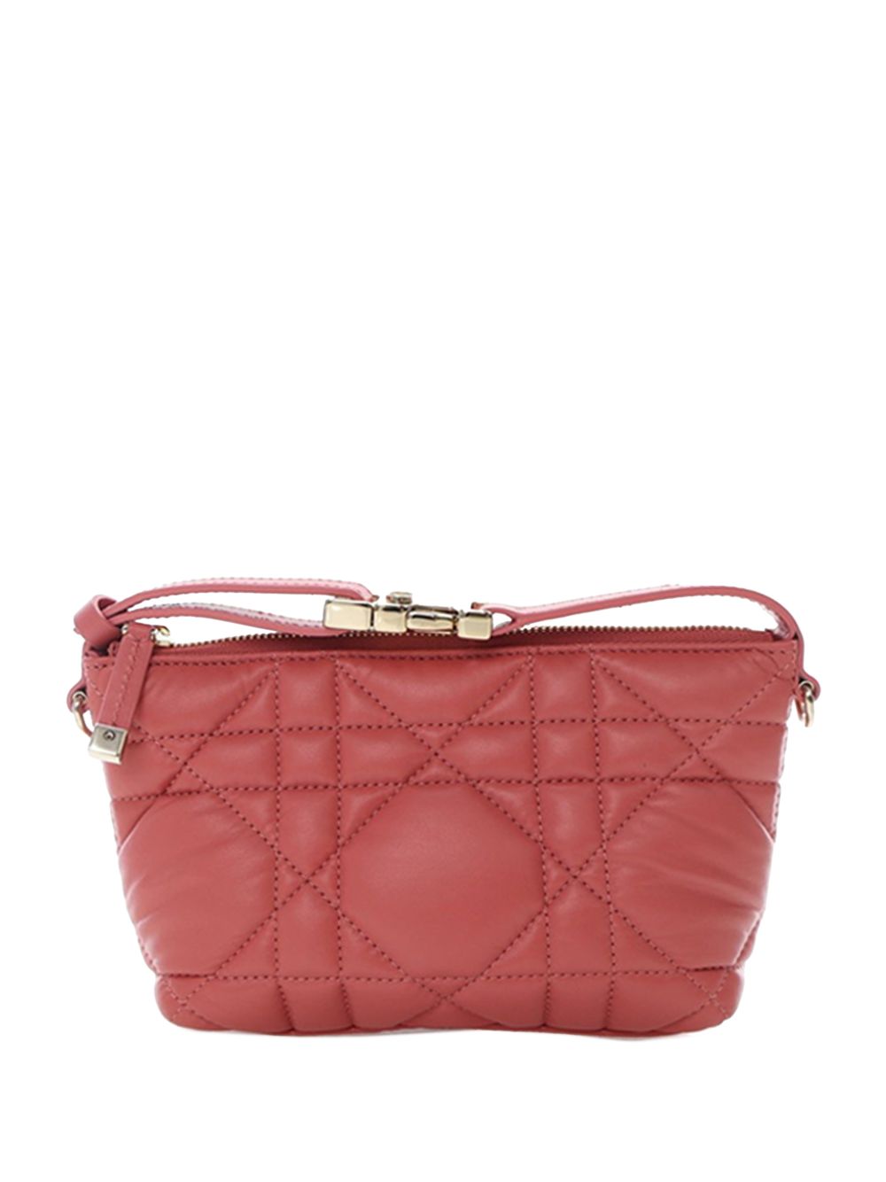 2022 Small Calfskin Macrocannage Diortravel Nomad Pouch handbag