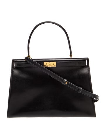 Leather Top Handle Bag