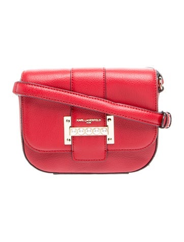 Karl Lagerfeld Leather Crossbody Bag