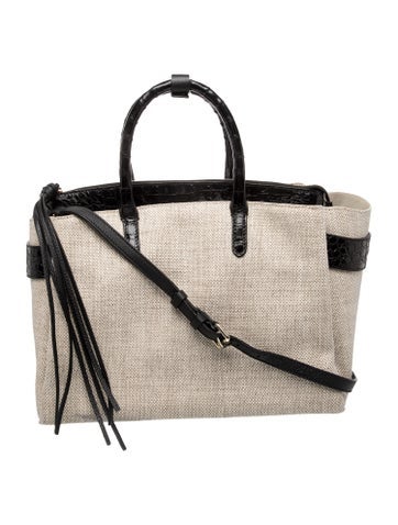 Canvas Top Handle Bag