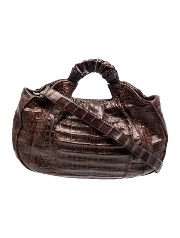 Alligator Top Handle Bag