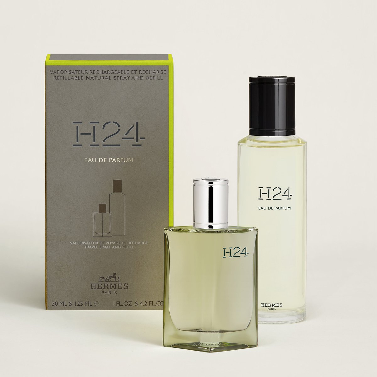 H24 Eau de parfum travel spray and refill