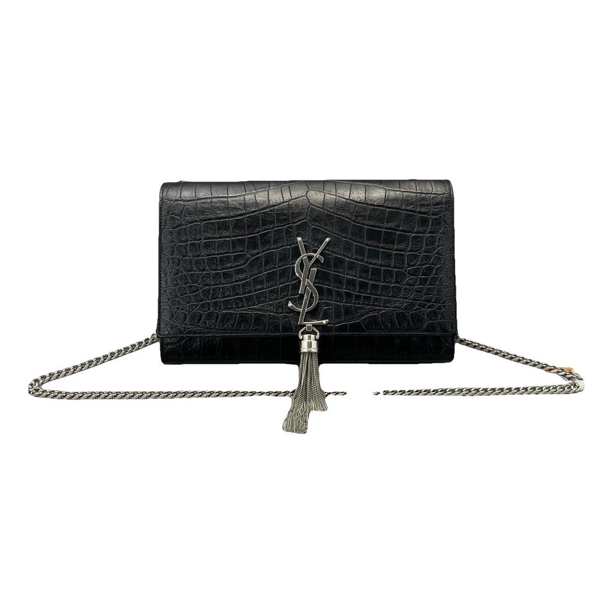 Pompom Kate leather handbag