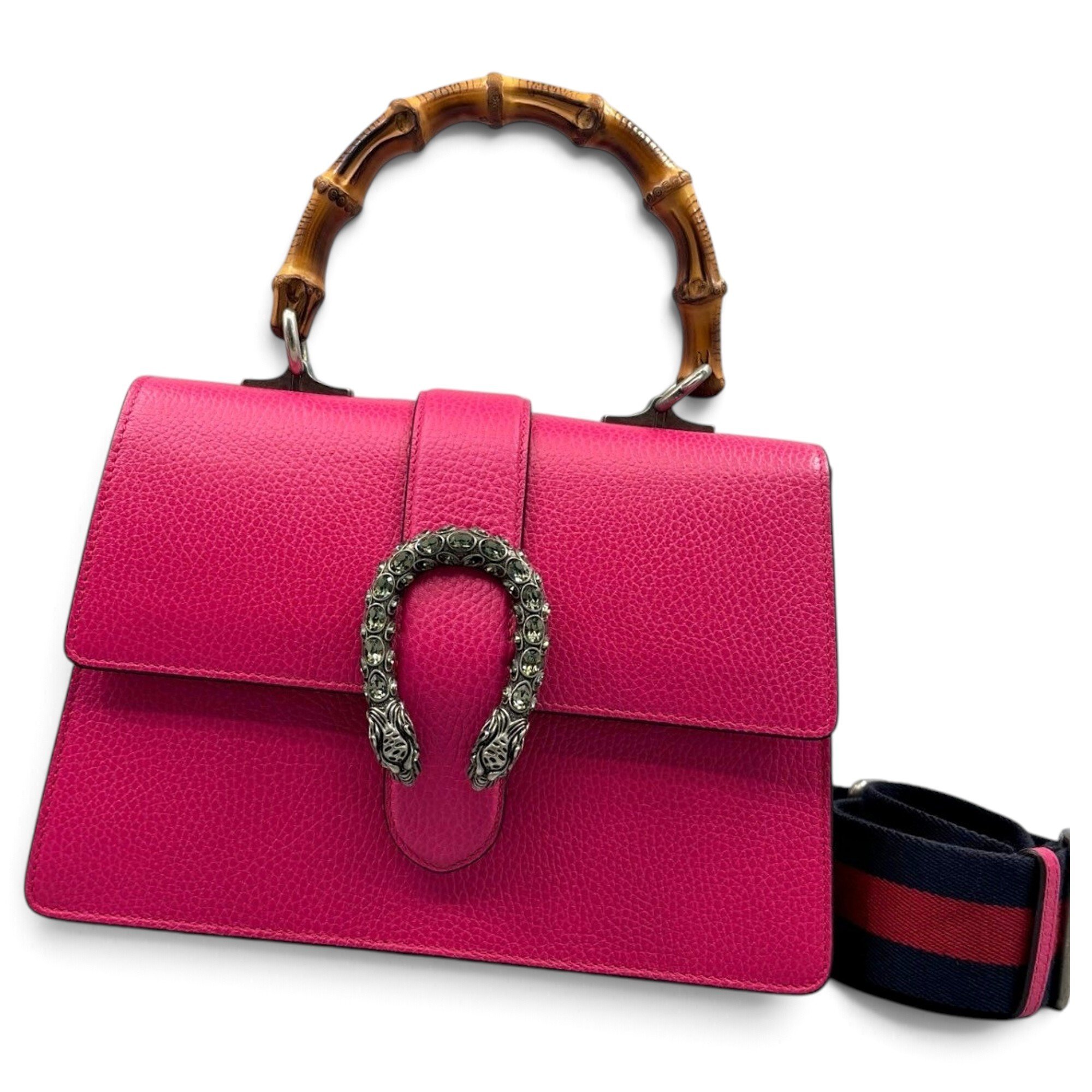 Dionysus Bamboo leather handbag